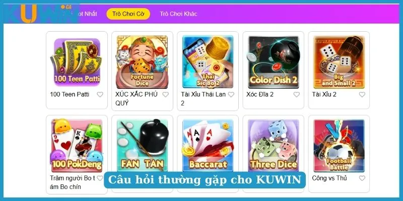 Nhà cái KUWIN chất lượng hàng đầu, độ tin cậy tối đa