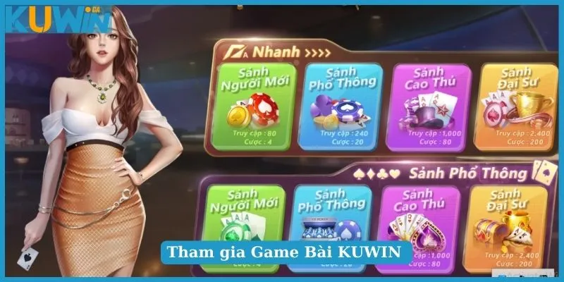 Tiến lên Game Bài KUWIN ăn khách